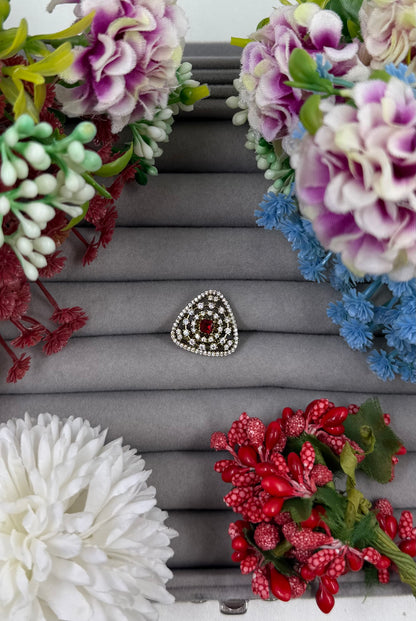 Zarna Victorian American Diamond Ring (Adjustable)