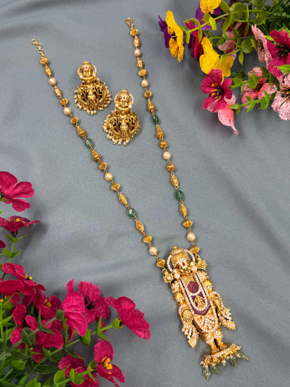 Sridevi South Indian Temple Necklace