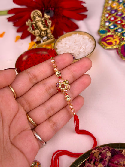 Sparkling Beaded Rakhi