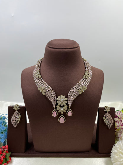 Anita Victorian American Diamond Necklace