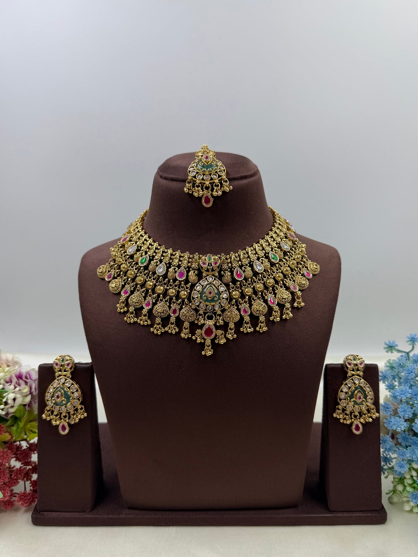 Vedika Premium Chorski Necklace Set