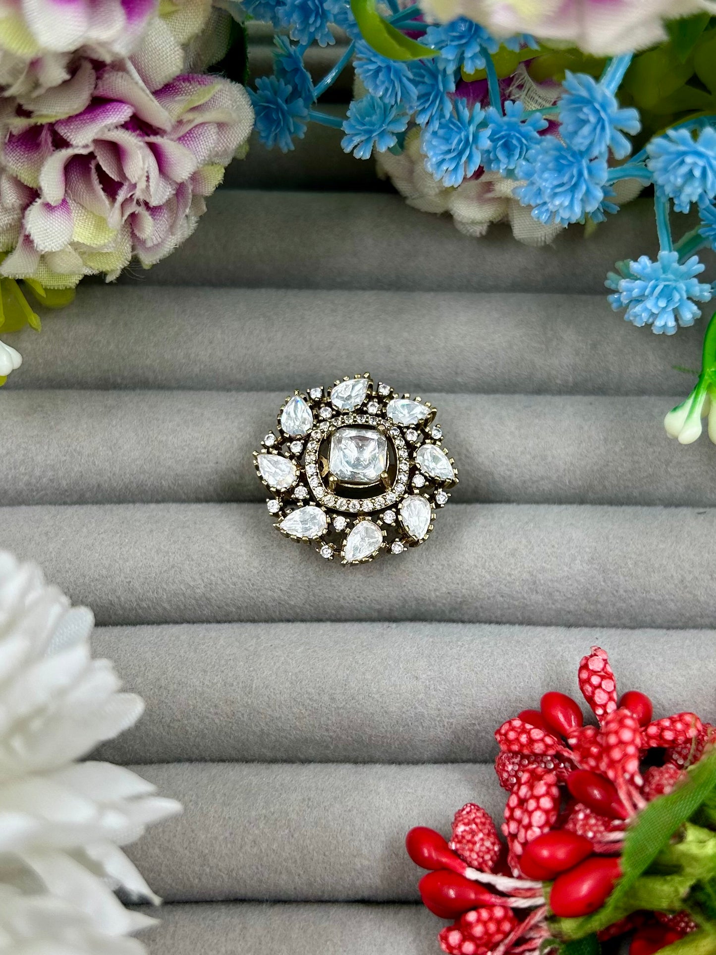 Jiya American Diamond Ring