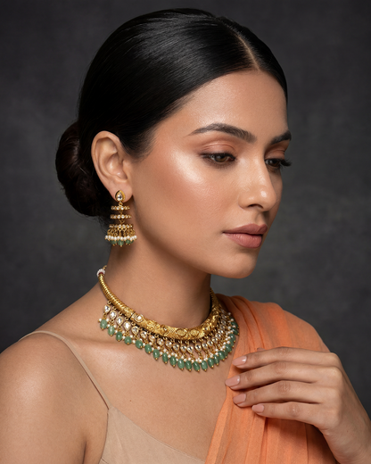 Reva Victorian Traditional Necklace