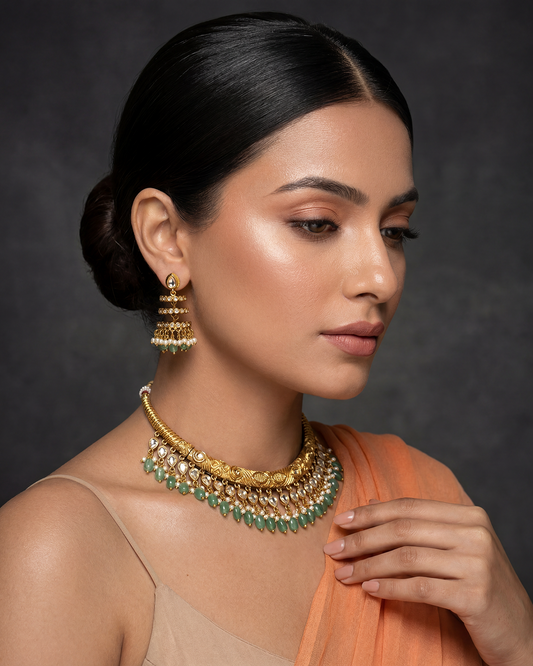 Reva Victorian Traditional Necklace