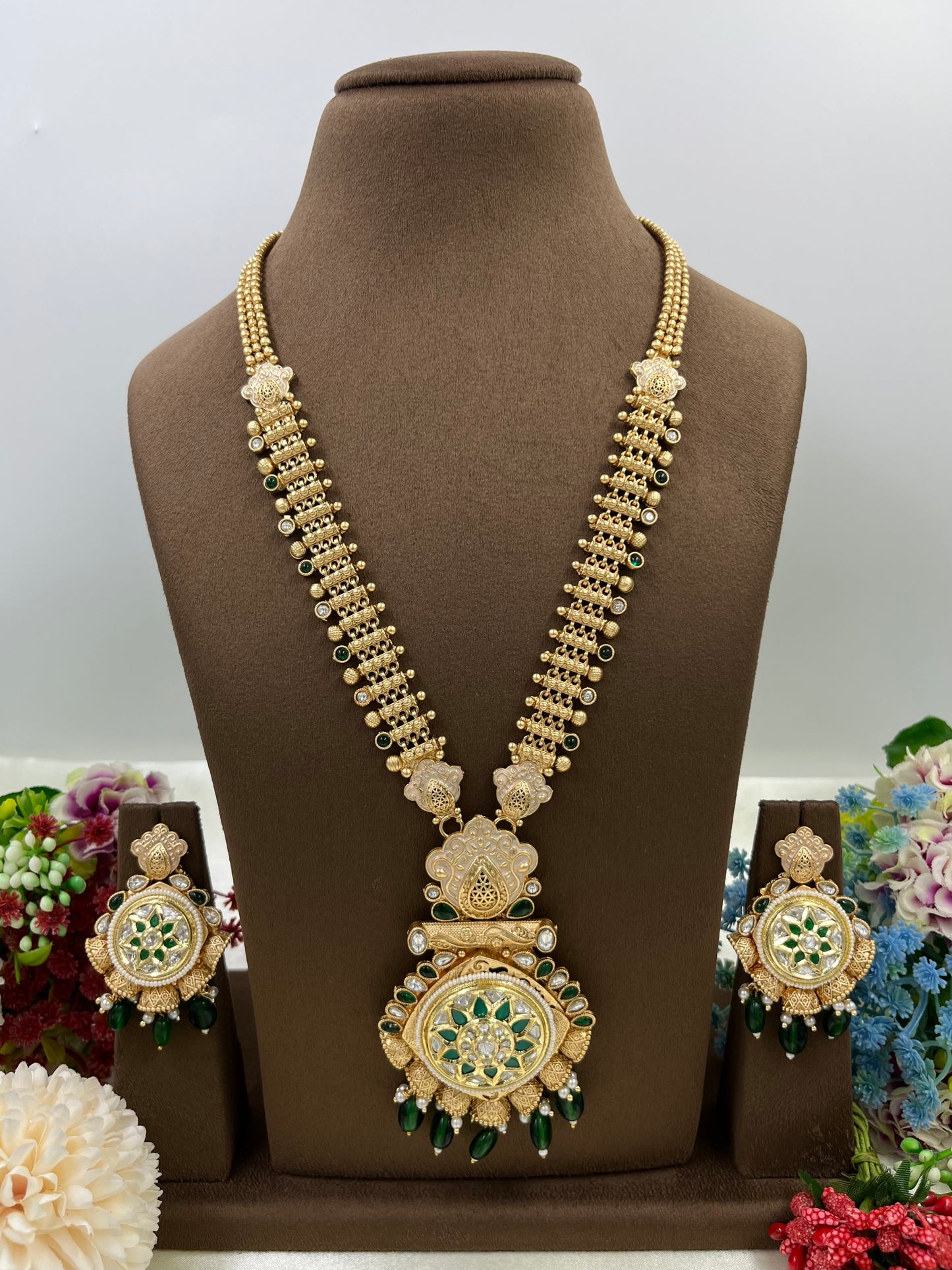 Rajwadi Long Necklace