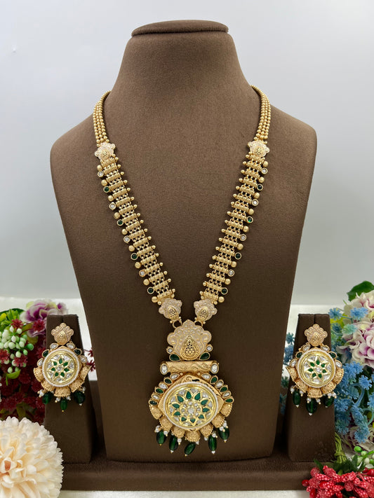 Rajwadi Long Necklace