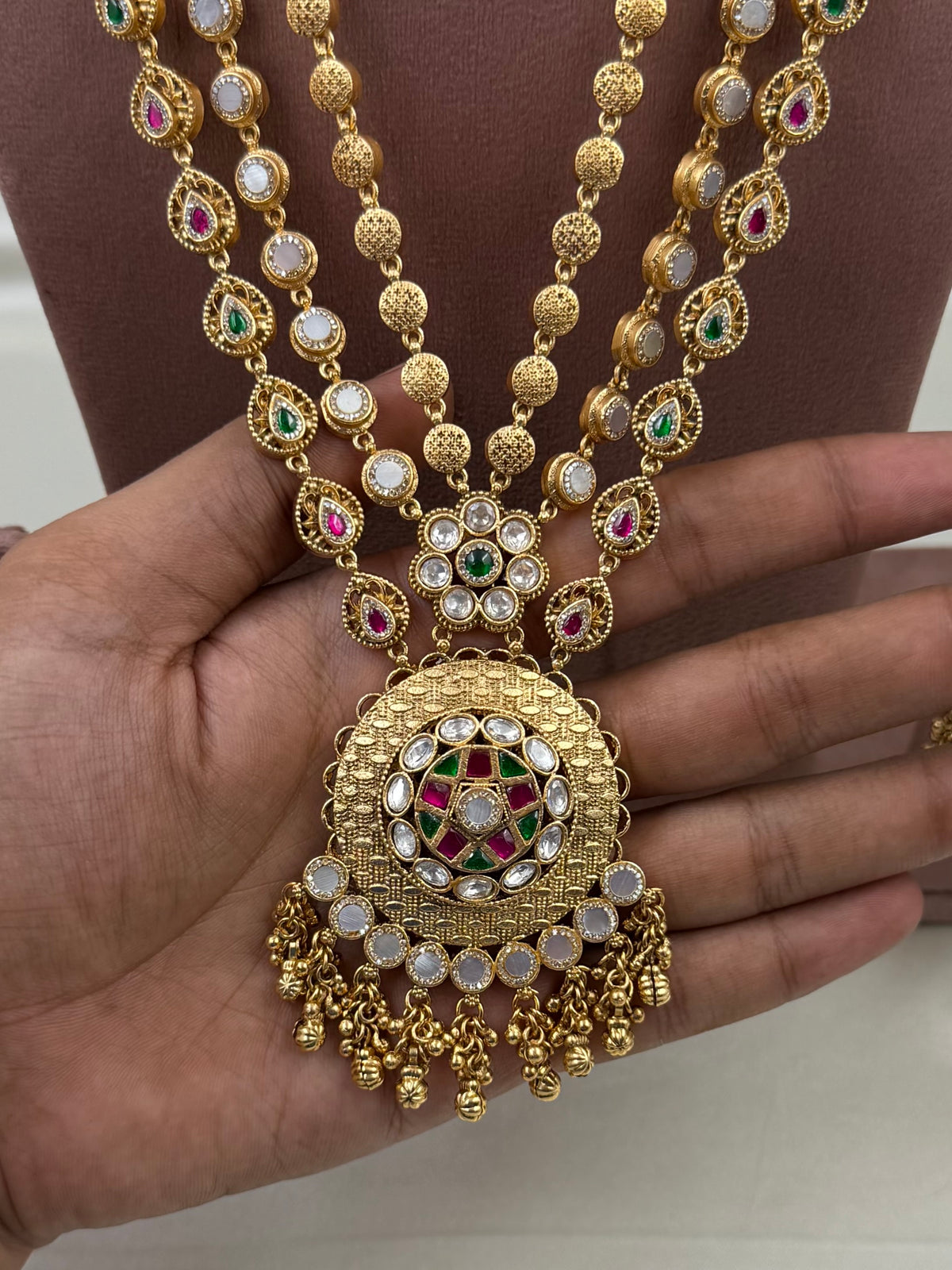 Navya Chorski Heritage Long Necklace Set