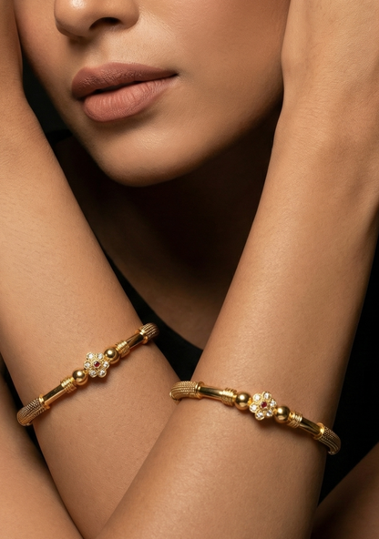 Ranjita Gold Bangles