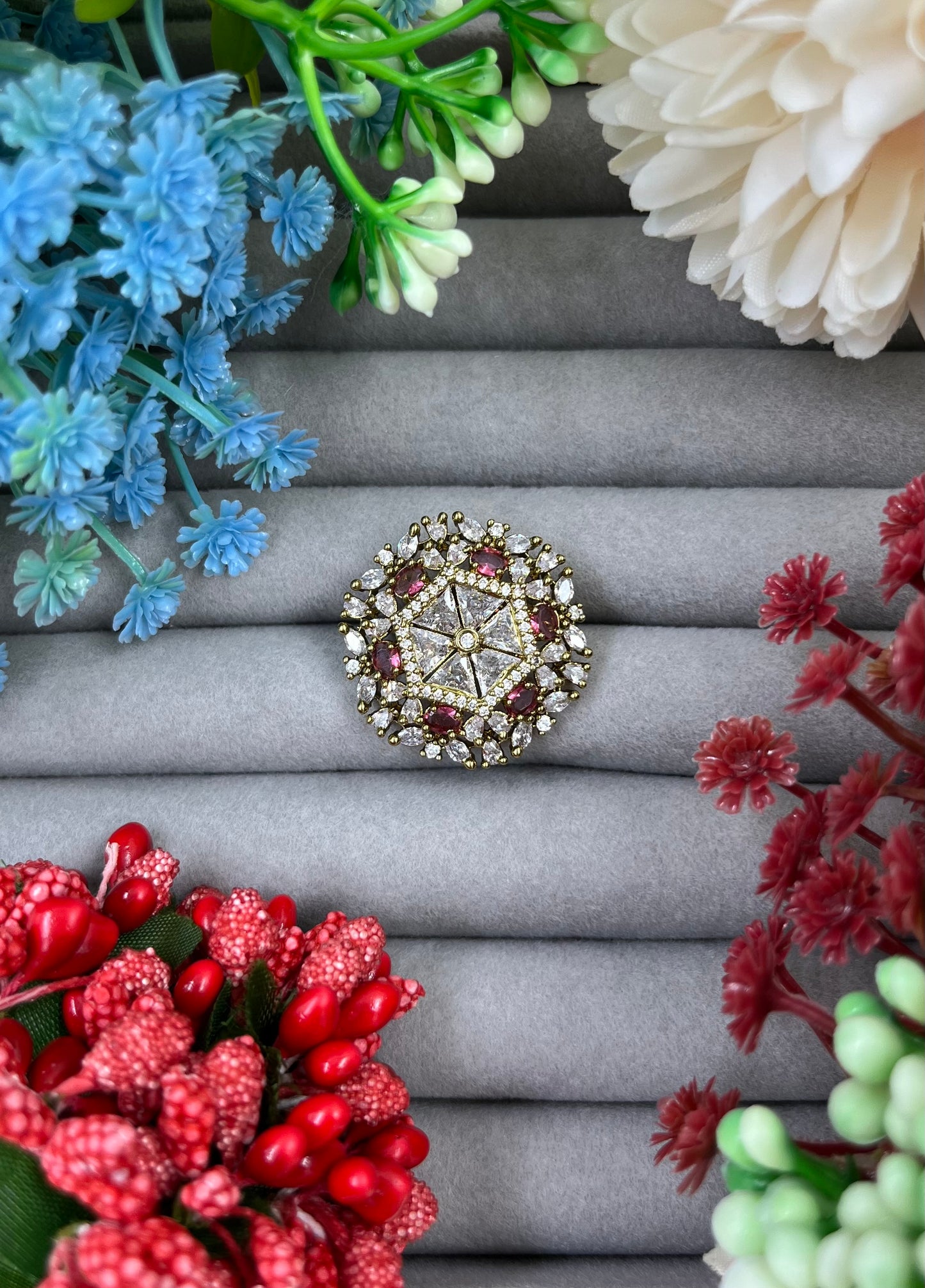 Krushi  Victorian Ad Ring
