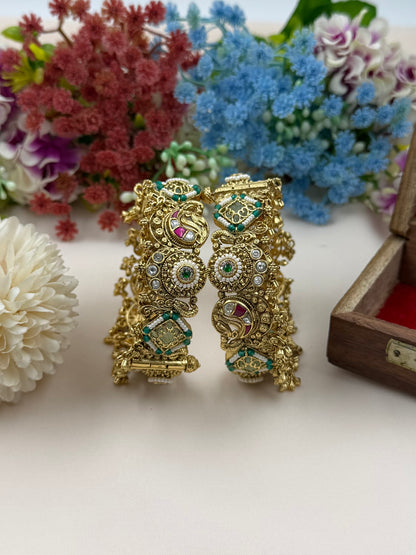Kritika Heritage Chorski Bangles (Openable)