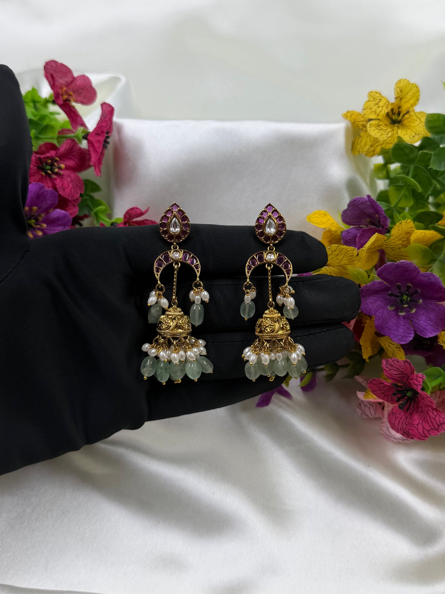 Rani Victorian Jhumka Earing