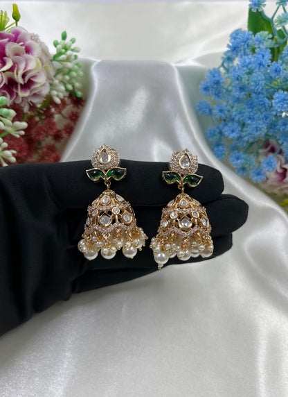 Nitya Moissanite Premium Jumka