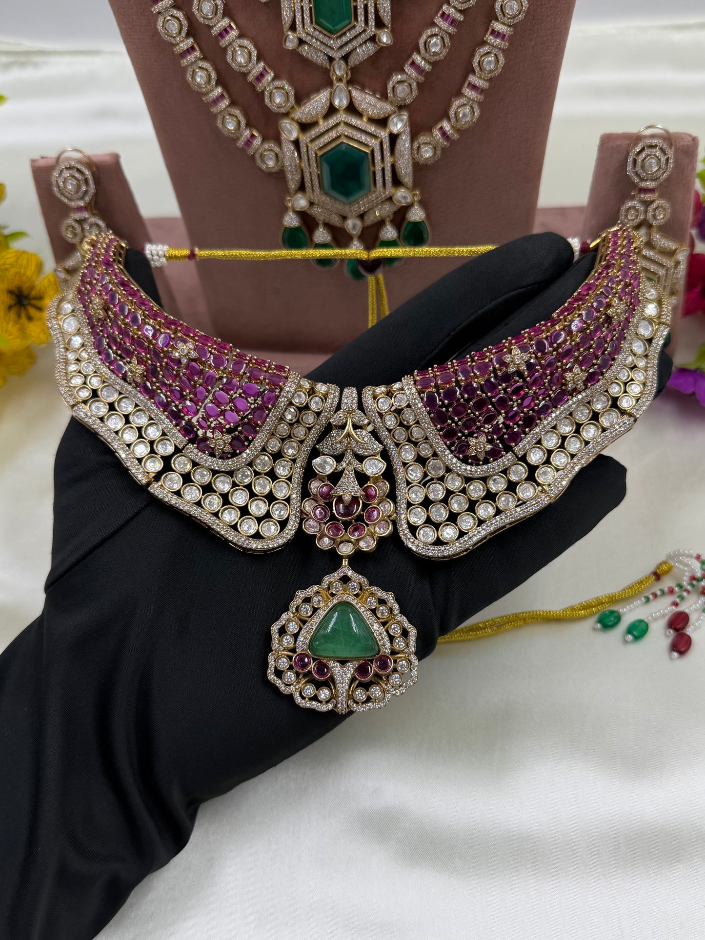 Pooja Jaipuri Premium Combo Set