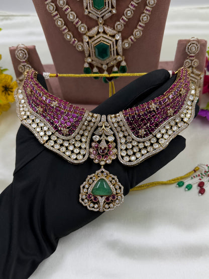 Pooja Jaipuri Premium Combo Set