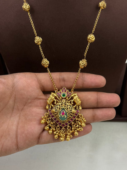 Vanya Chorski Delicate Semi Long Necklace Set