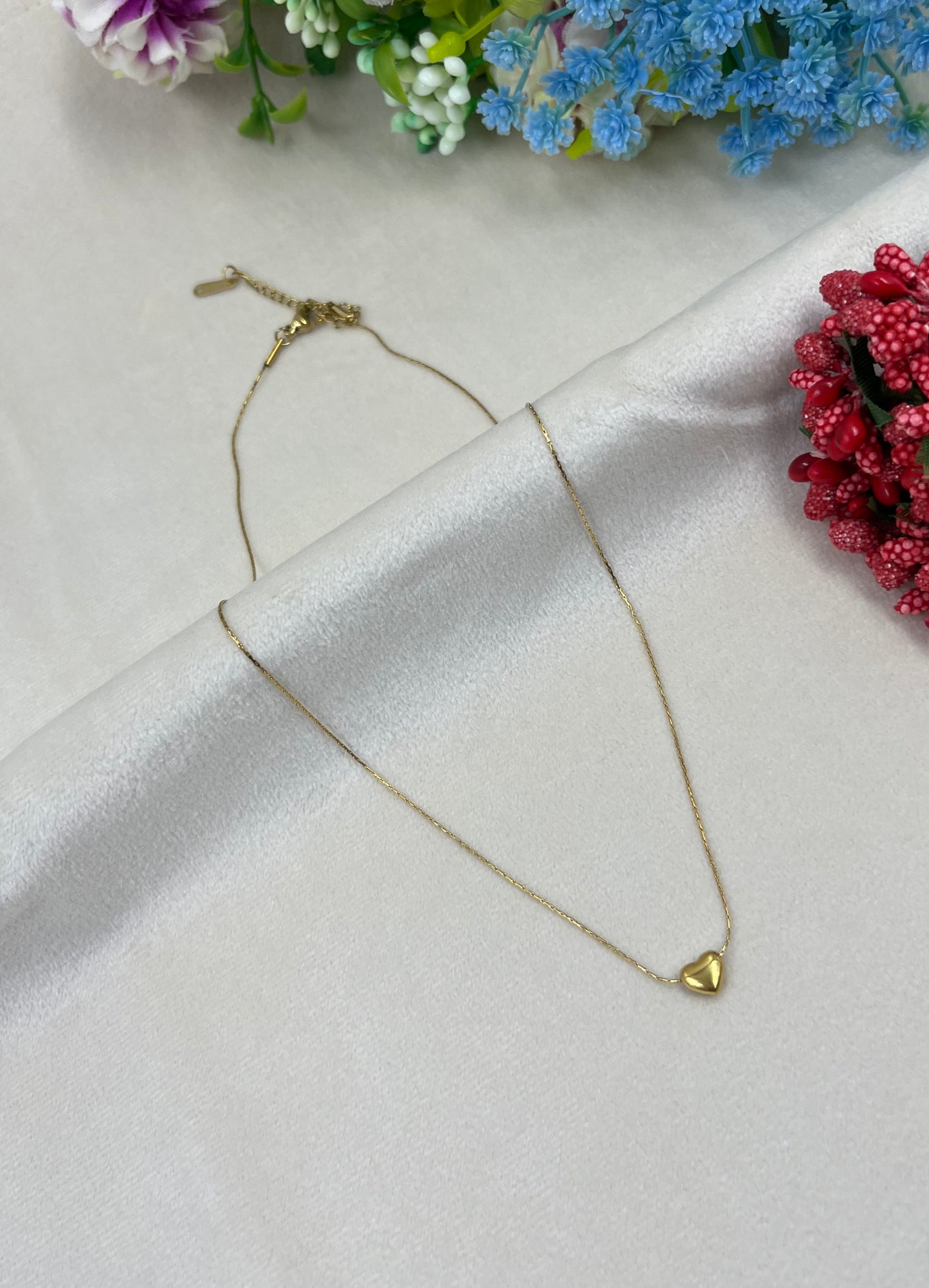 Emerald Dot Necklace