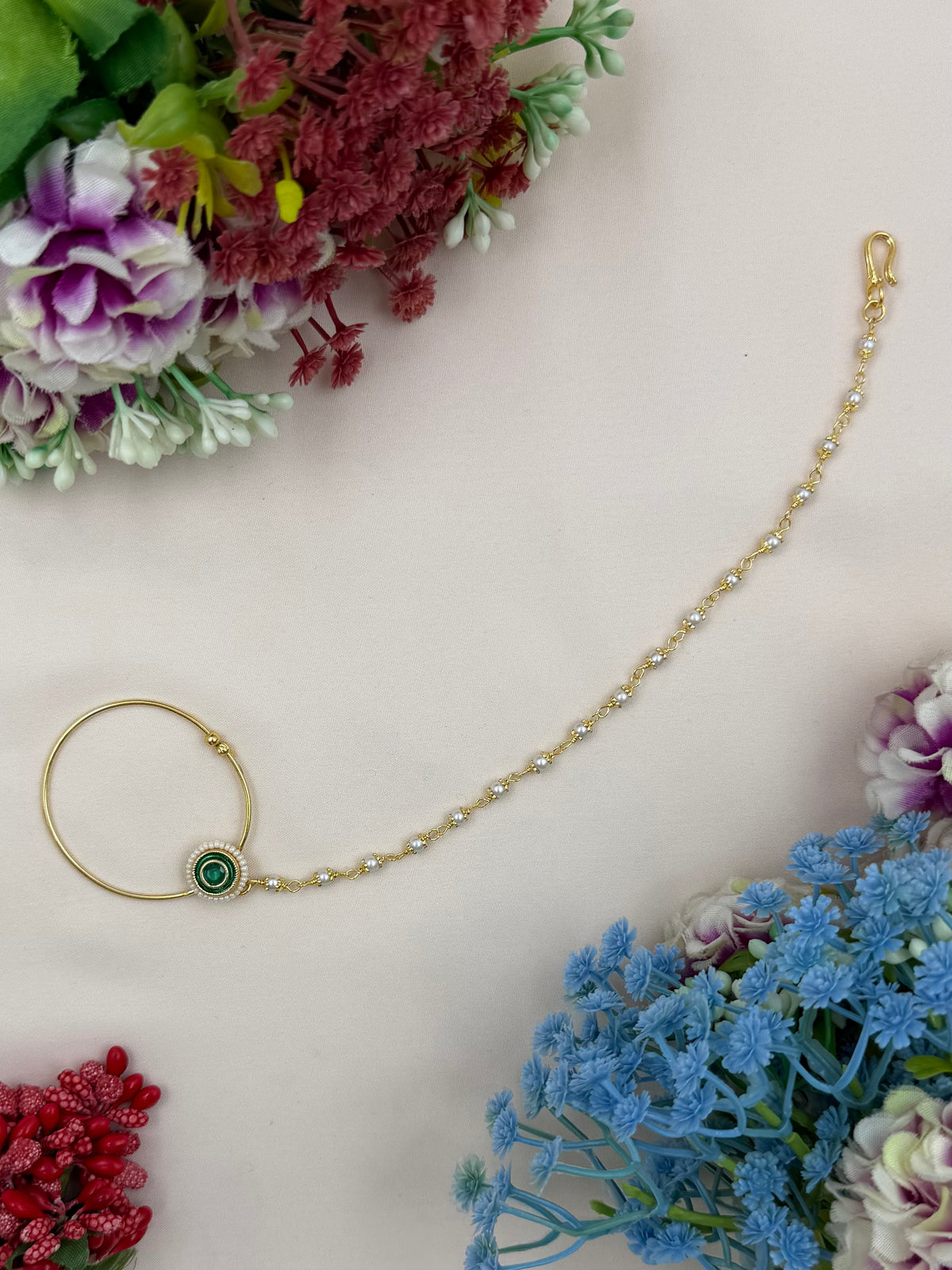 Devaki Traditional Indian Nose Ring
