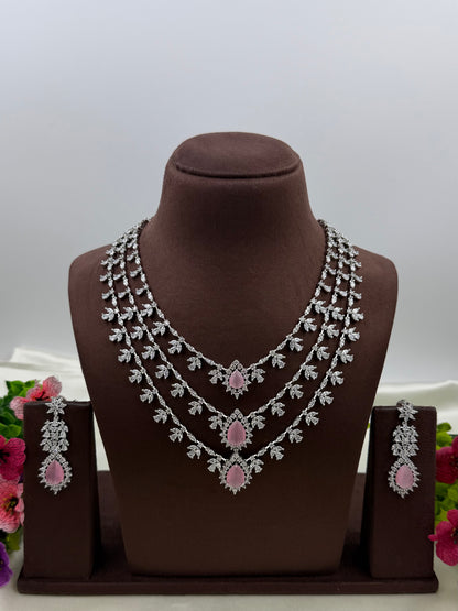 Ashley American Diamond Necklace Set