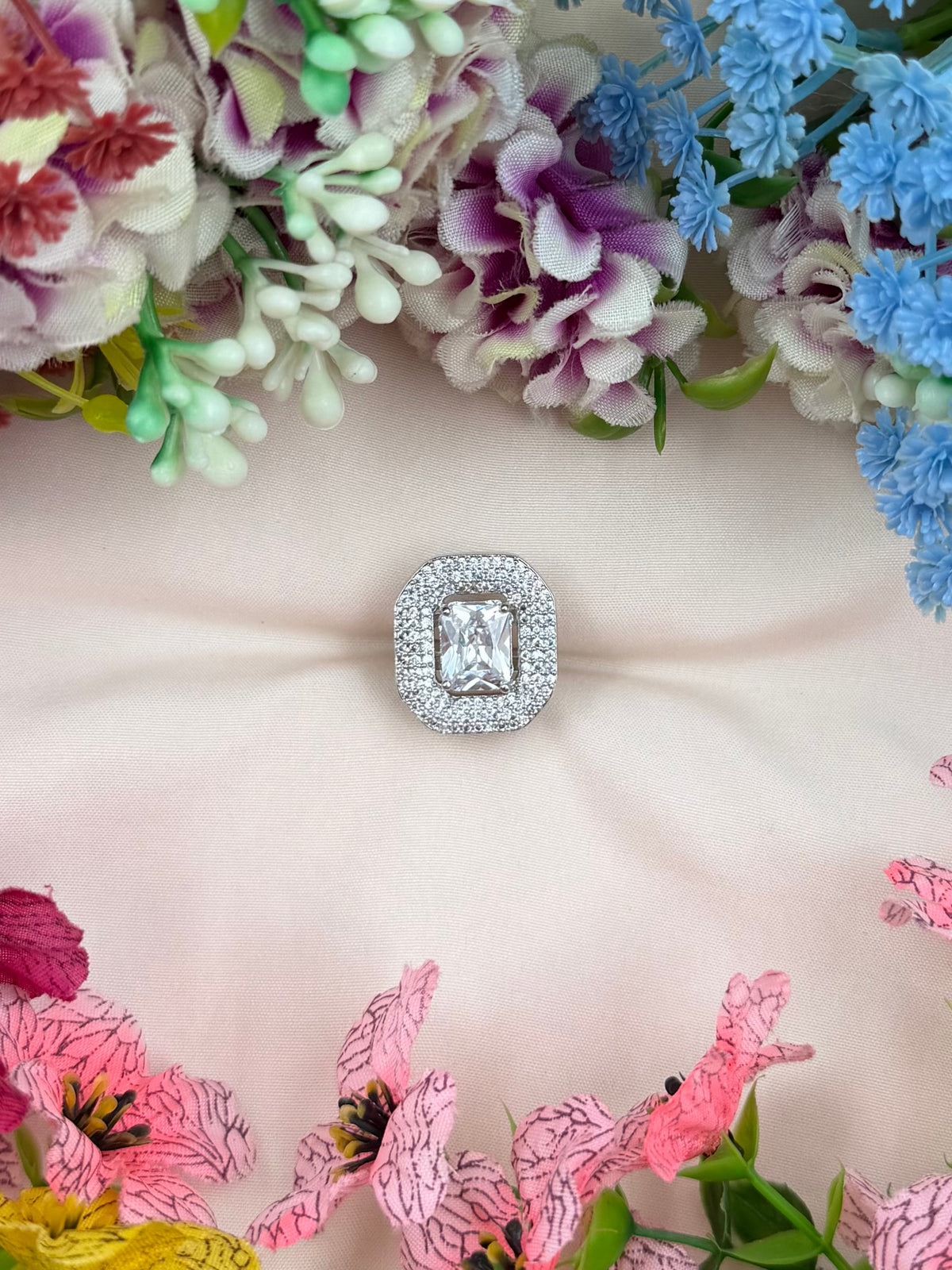 Prachi American Diamond Ring (Adjustable) shoot pending