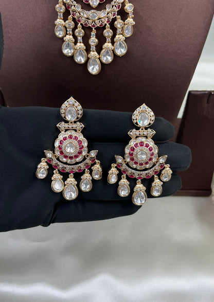 Diya Moissanite Choker Necklace