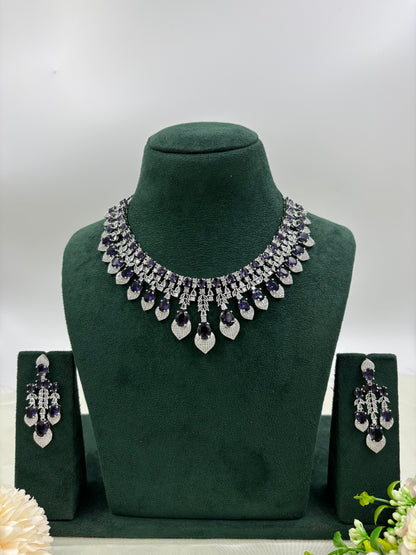Viona V Shape American Necklace Set