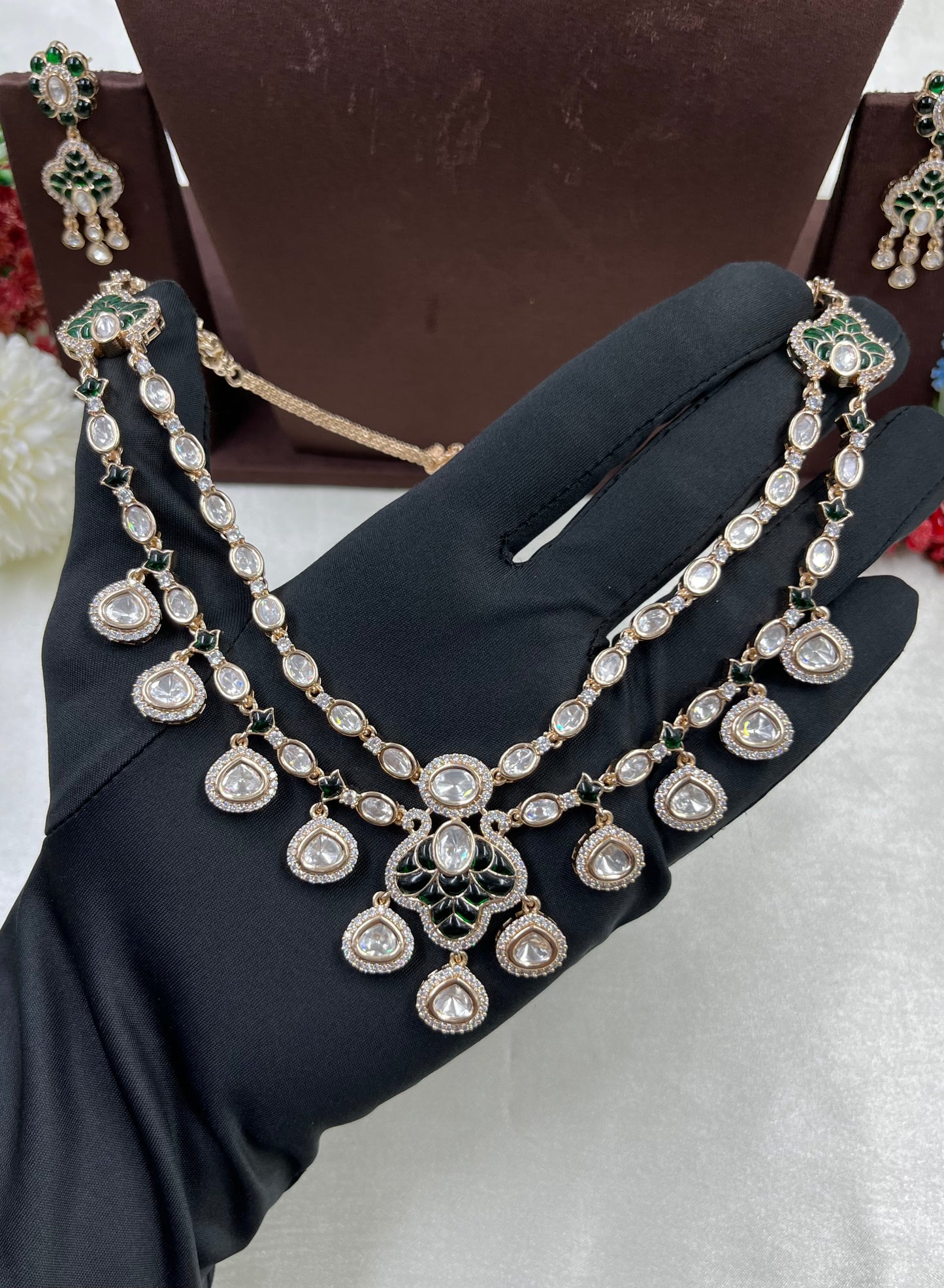Suhani Moissanite Premium Necklace