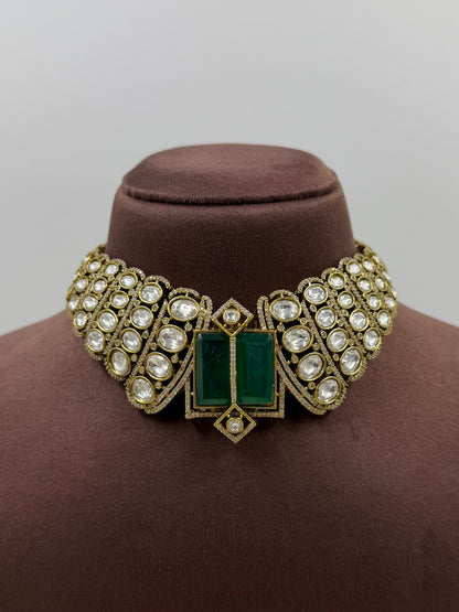 Mira Moissanite Choker Necklace