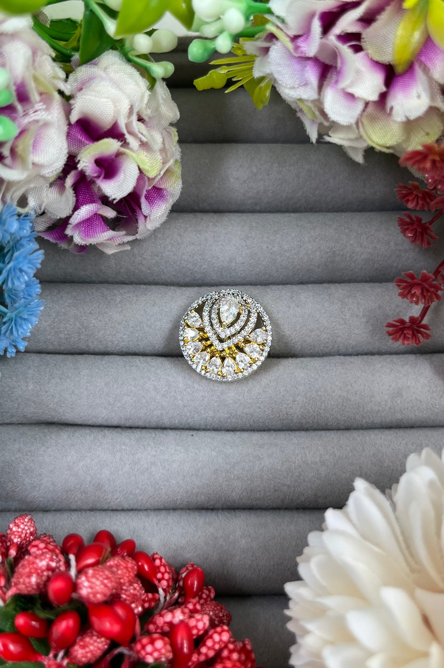 Nita Dual Tone Ad Ring