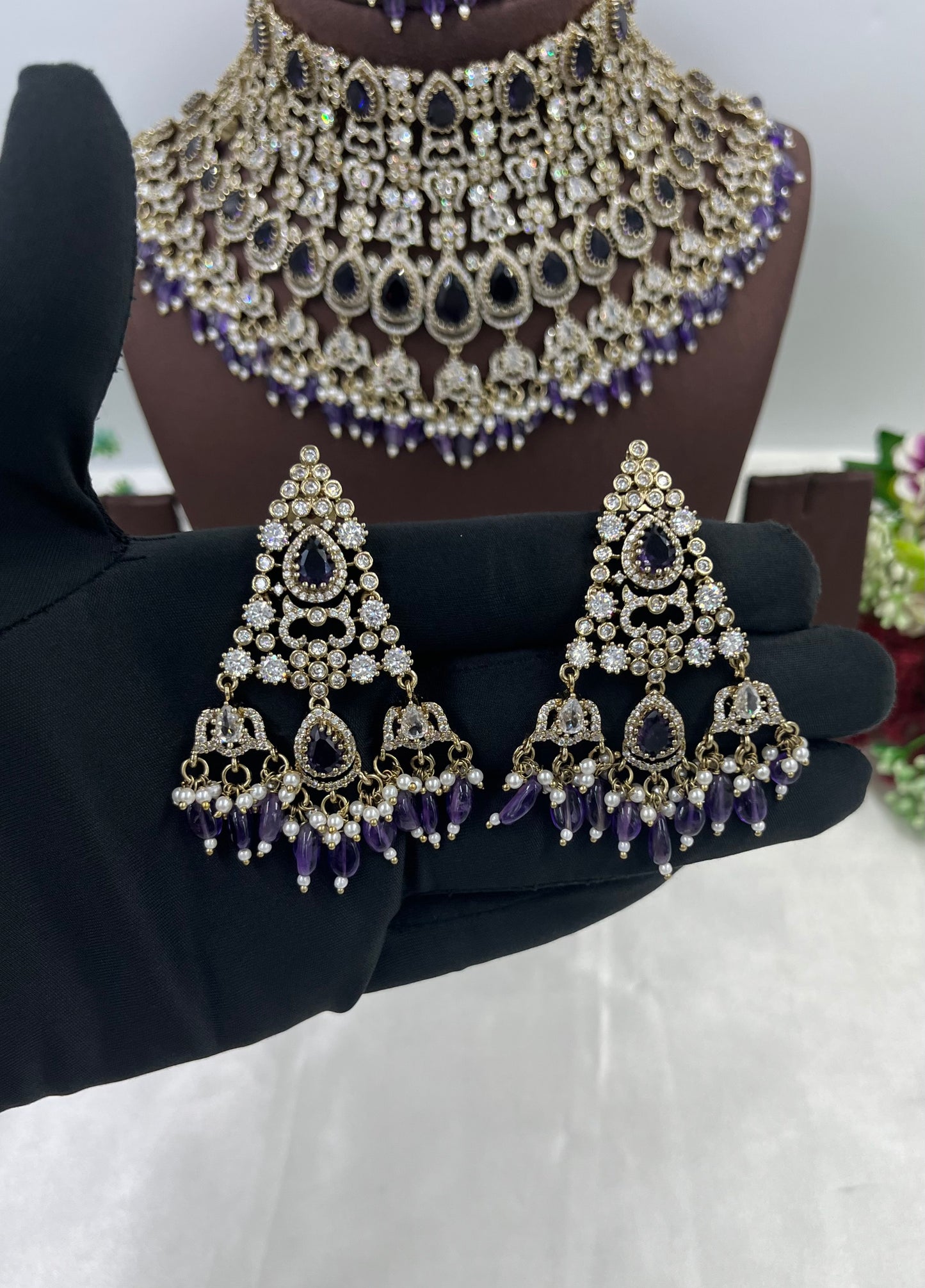 Nidhi Premium Victorian Ad Necklace