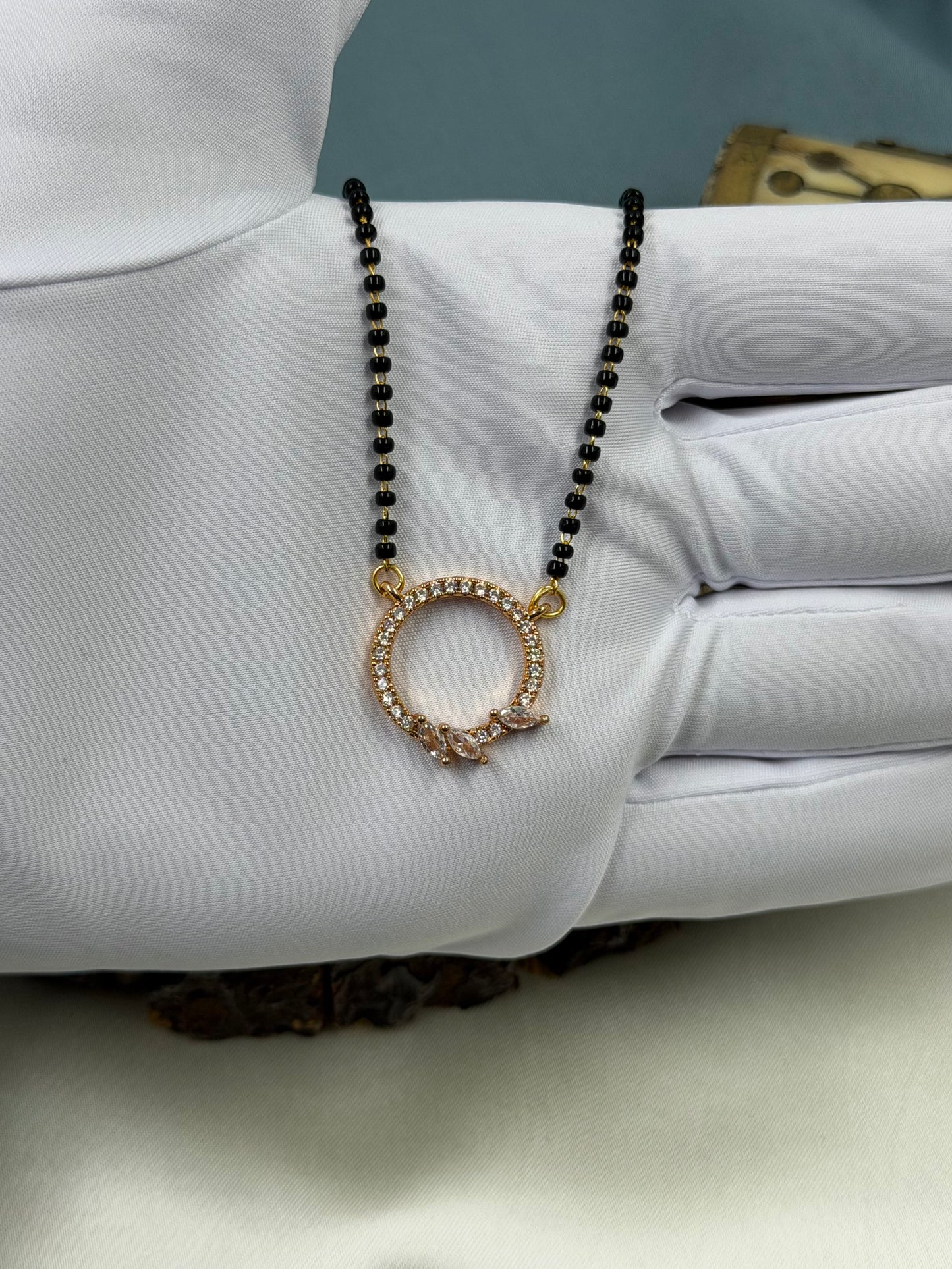 Mira Rose Gold Mangalsutra