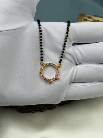 Mira Rose Gold Mangalsutra