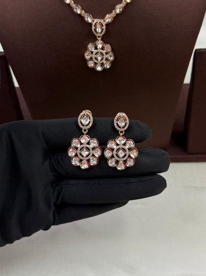 Kavya Moissanite Delicate Necklace