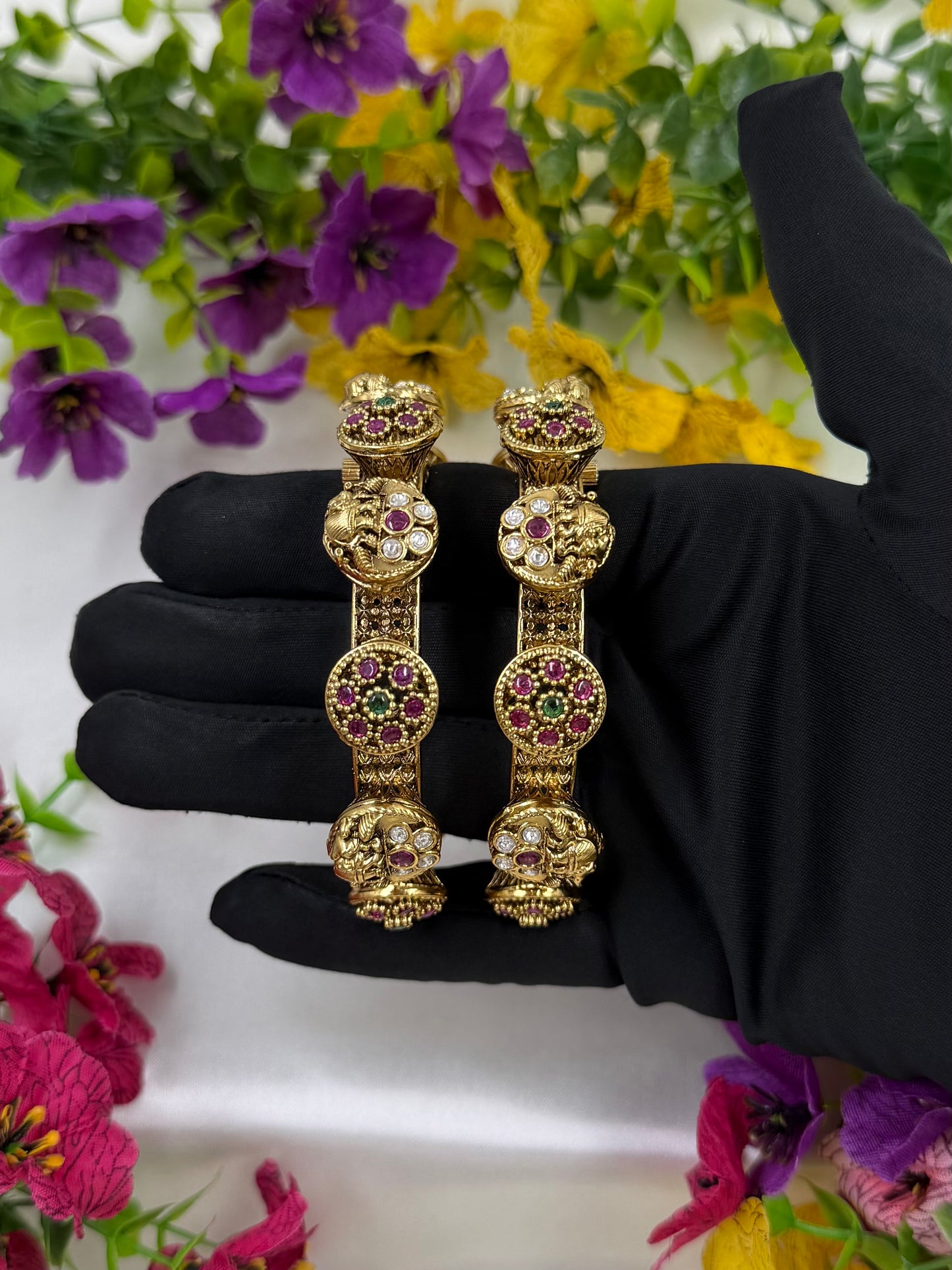 Tanisha Heritage Bangles (Openable)