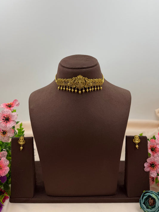 Pallavi South Temple Choker Set