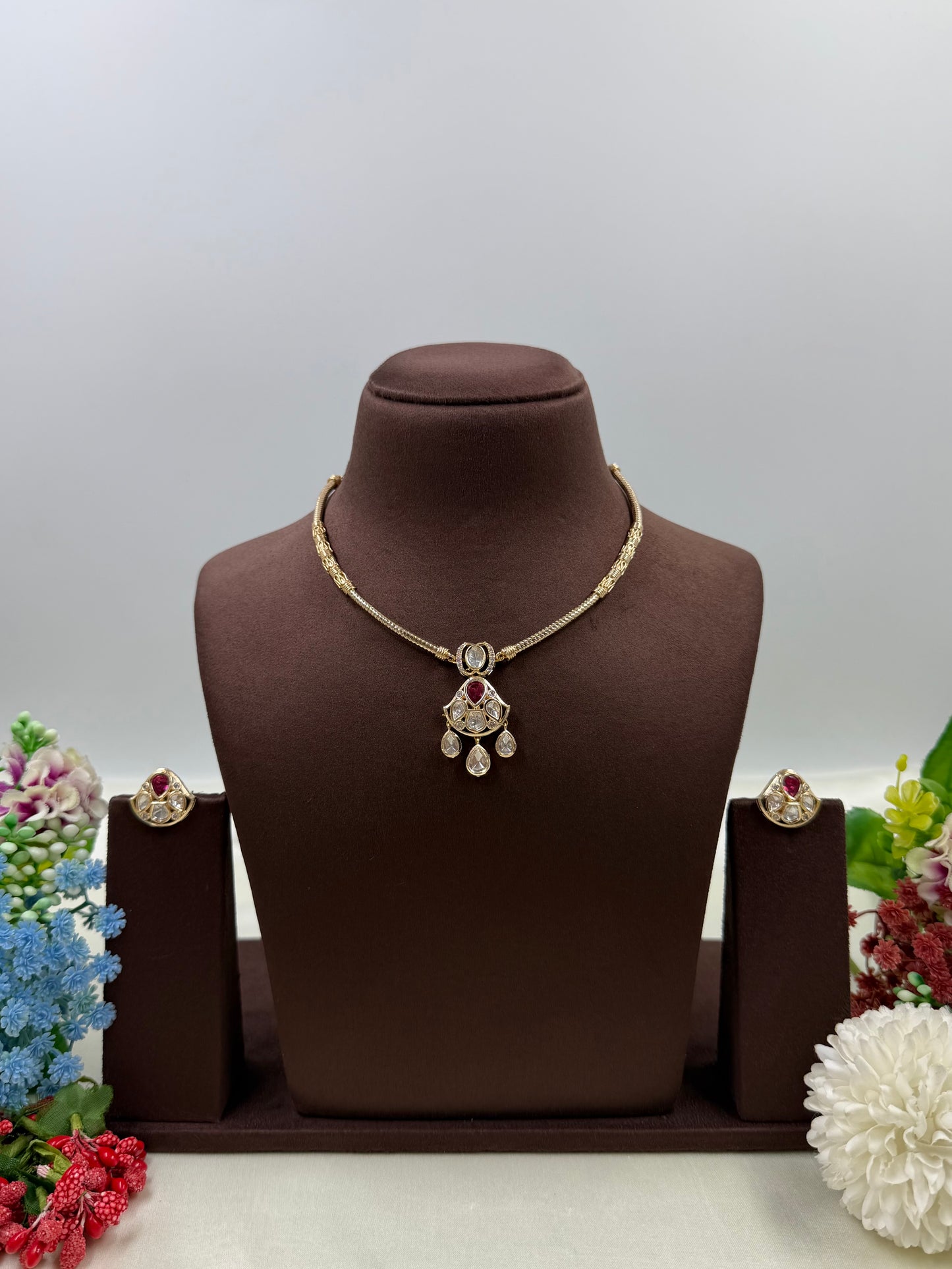 Georgia Moissanite Hasli Necklace