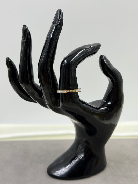 Alice Anti-Tarnish Stainless Steel Ring