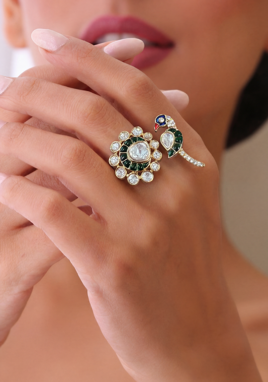 Little Brid Premium Moissanite Ring (Adjustable)