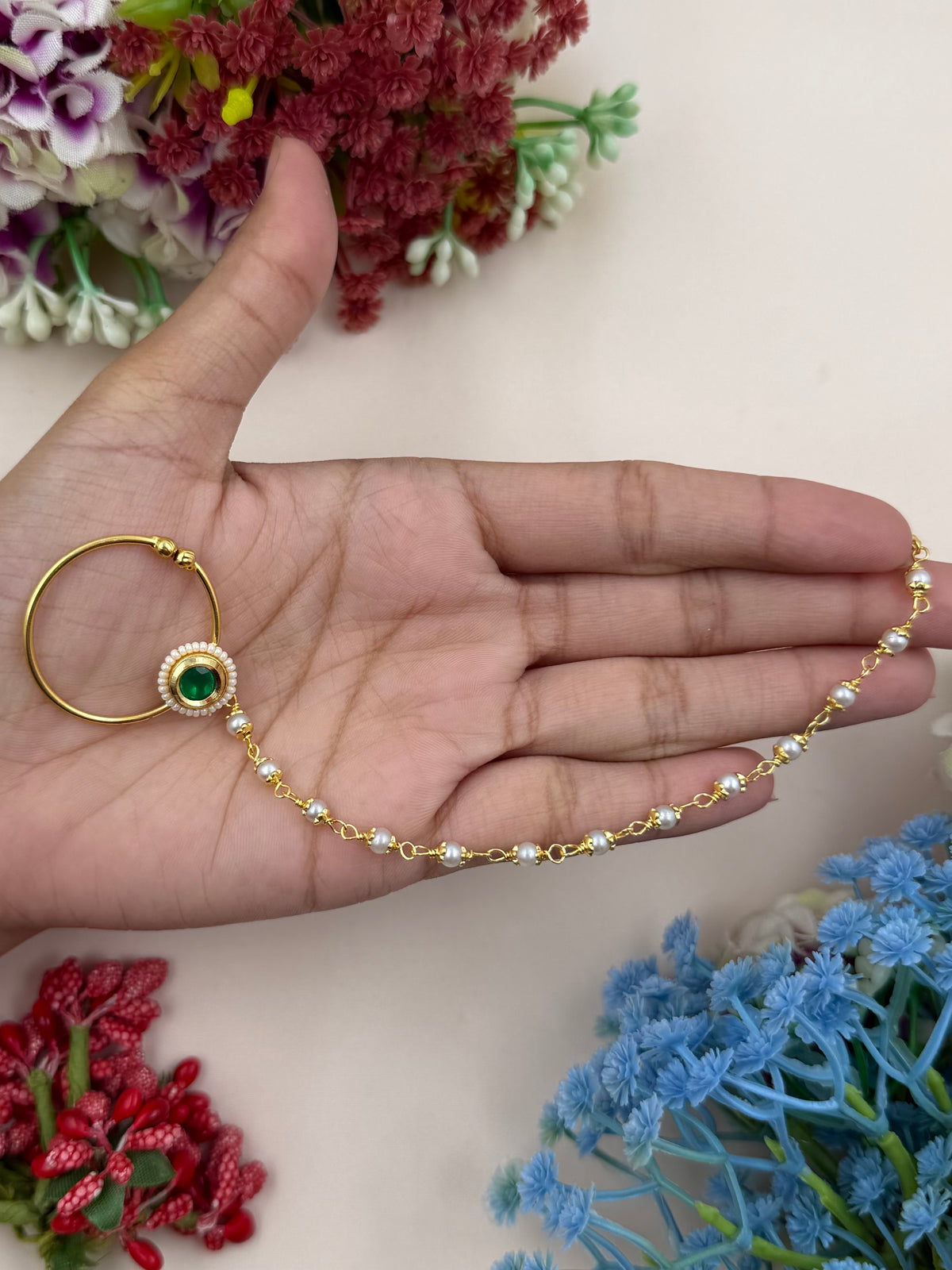 Madhura Traditional Indian Nose Ring