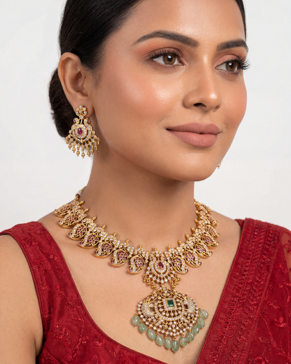 Tanisha Victorian Premium Necklace