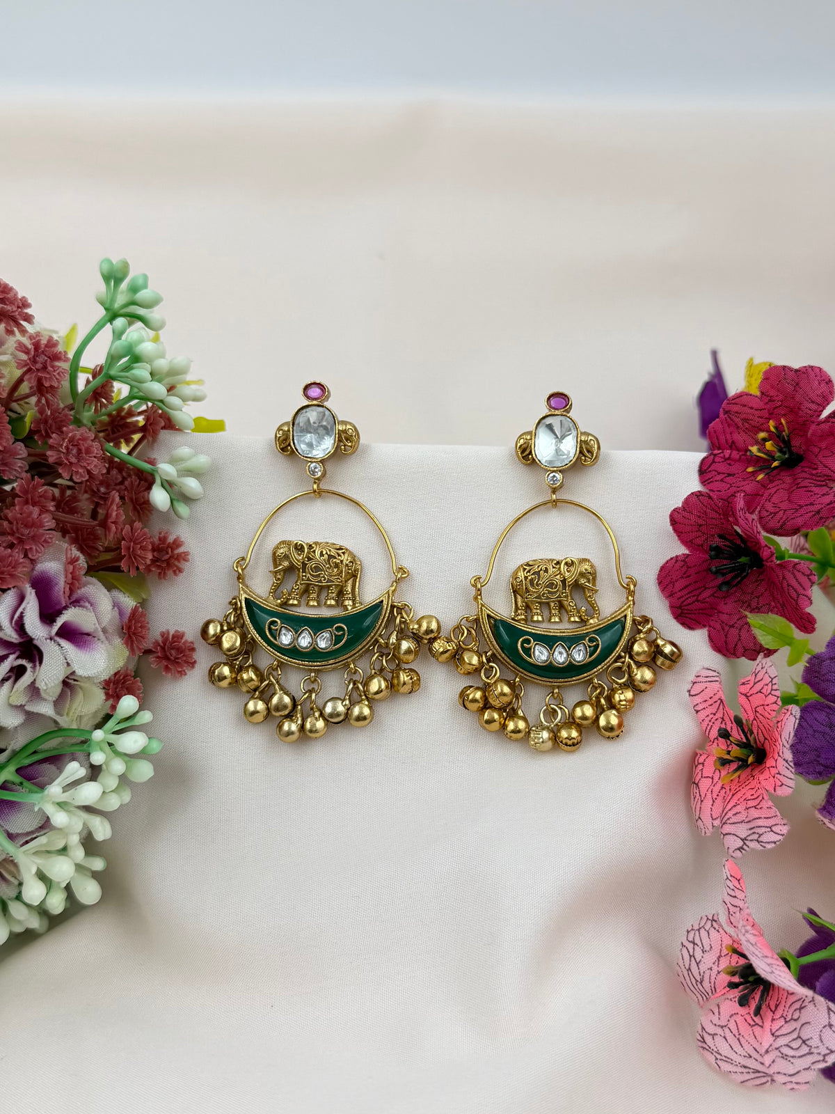 Minakshi Temple Earring