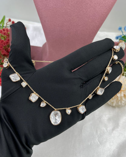 Adaah Moissanite Chain Pendant