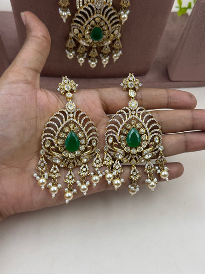 Anupama Royal Mayura Long Necklace Set