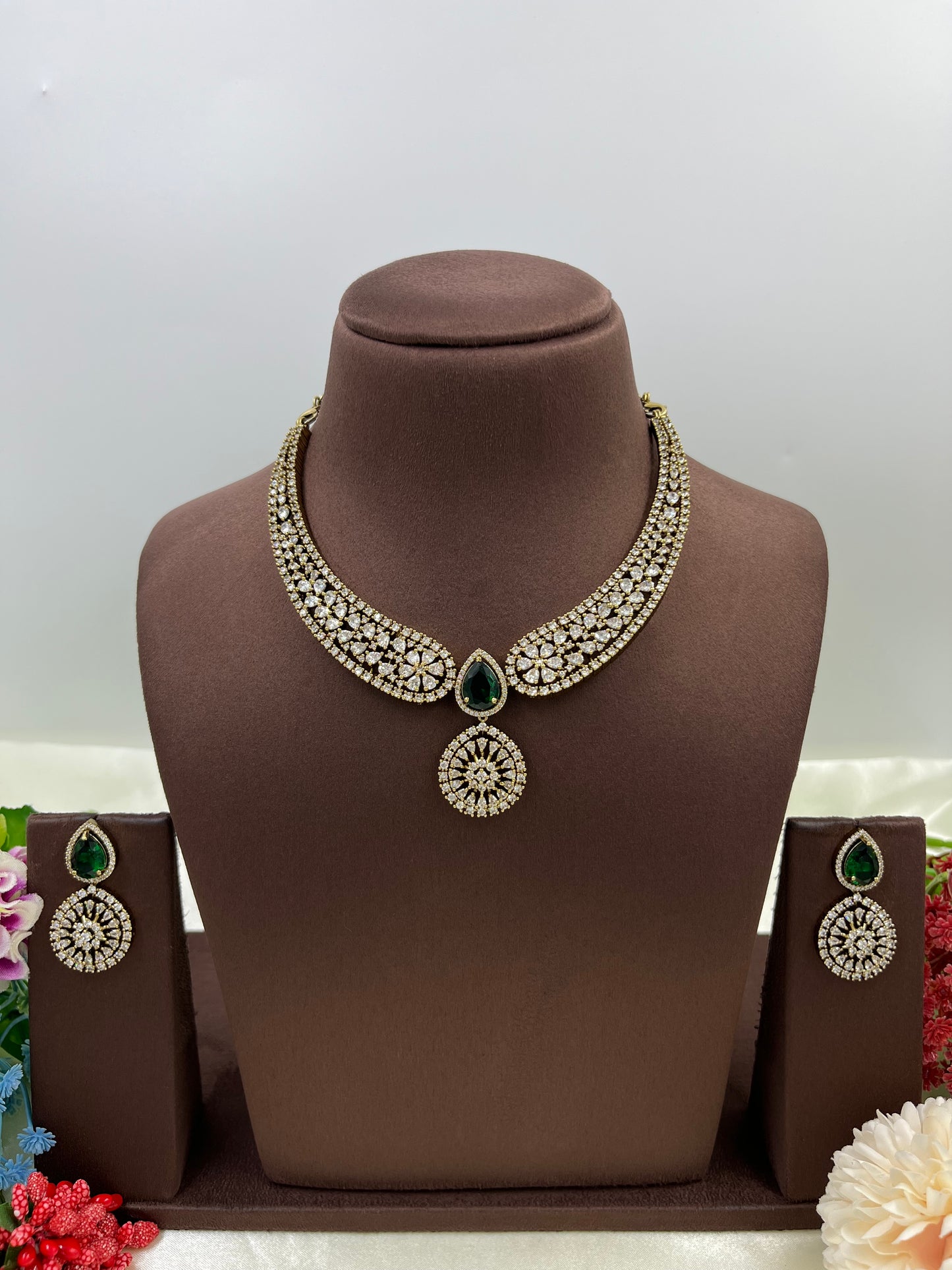 Herry Victorian American Diamond Necklace