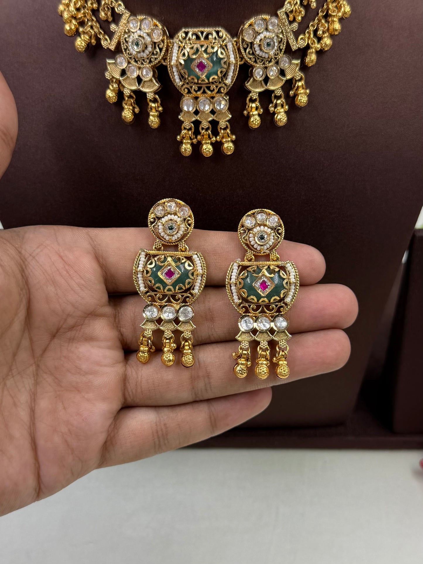 Isha Heritage Chorski Necklace Set
