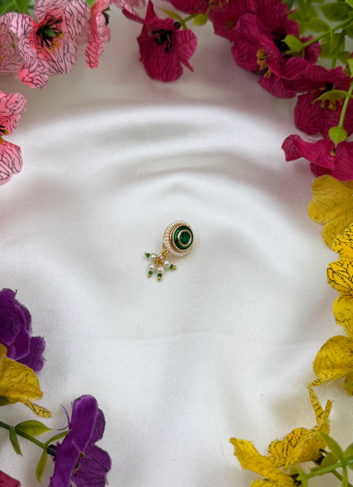 Tanushri Traditional Indian Nose Ring