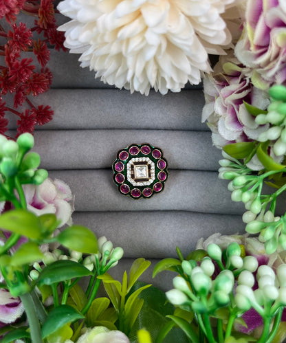 Luxe Bauble Moissanite Ring