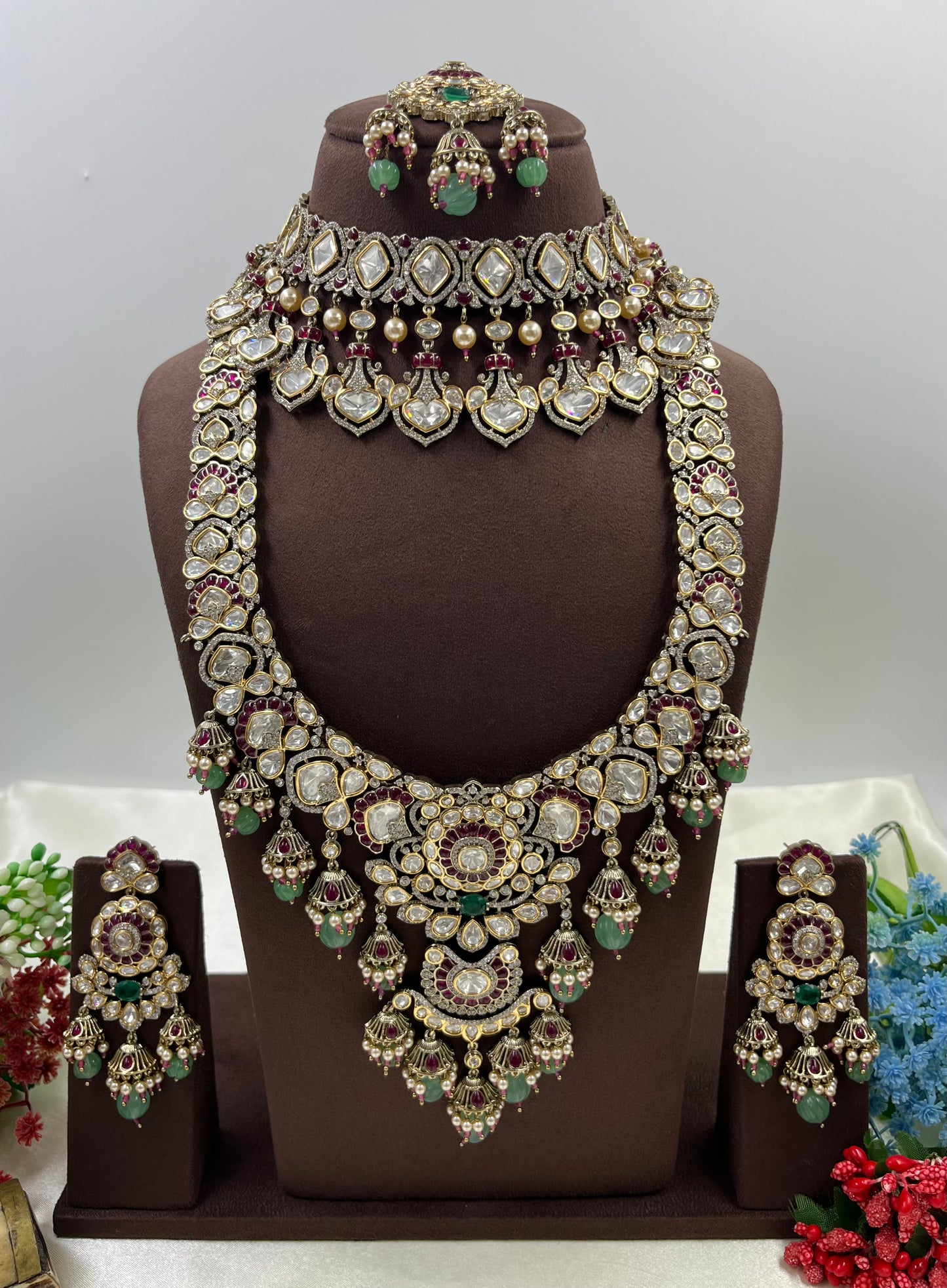 Stuti Victorian Moissanite Premium Combo Set