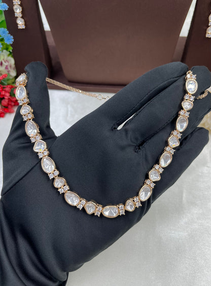 Falak Moissanite Necklace