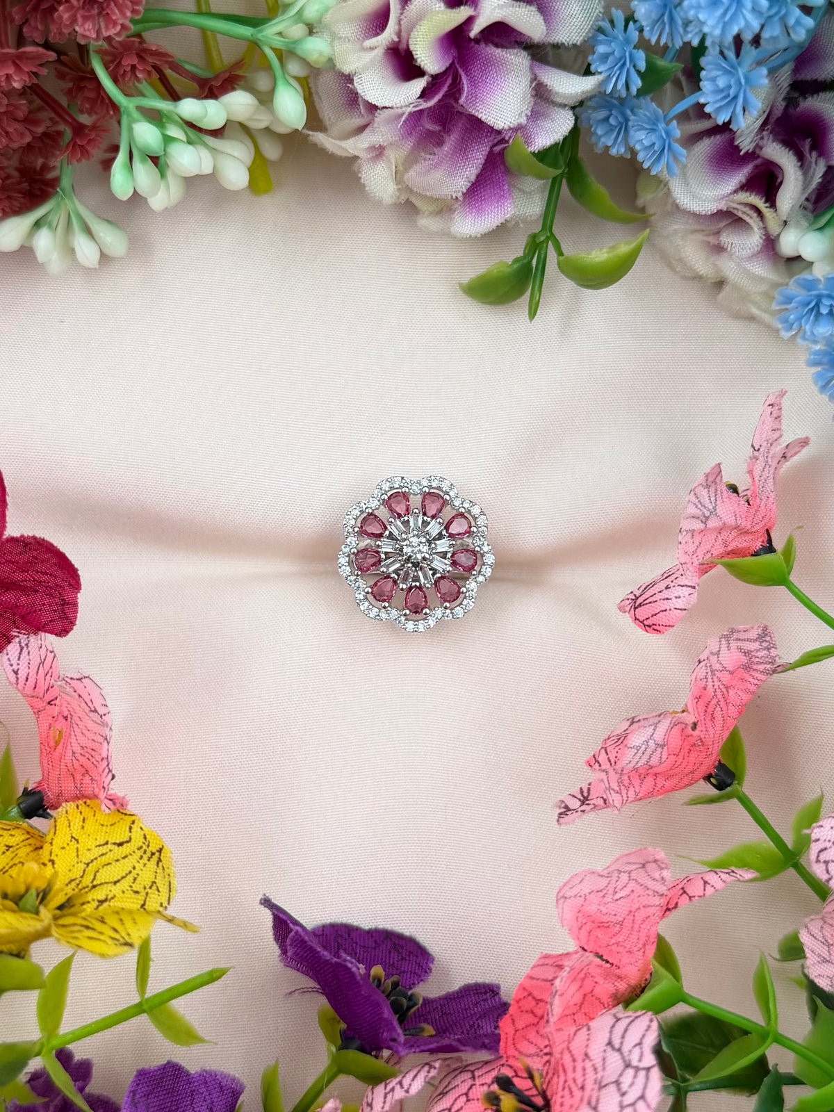 Mansi American Diamond Ring (Adjustable)