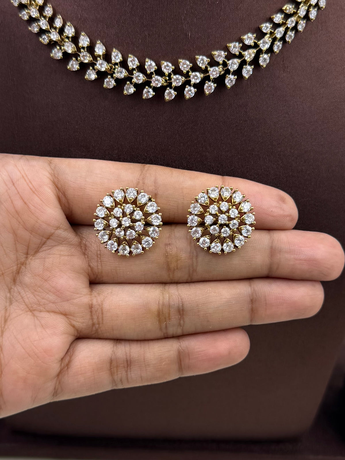 Shruti Victorian Delicate Necklace Set